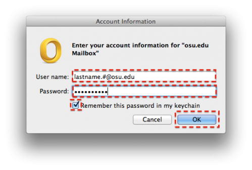 Outlook Mac Keepd Asking For Mygmail Password